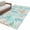 Teal Green, variant on Large Area Rugs for Living Room Bedroom, Teal Red Coastal 8'x10' Rug Washable Carpet Runner Indoor Outdoor, Nautical Seahorse Beach Coral Starfish Non Slip Floor Mats Rug for Kitchen, Patio