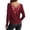 Red Shirts, variant on Women's Tops Lace Sheer Blouse Transparent Shirt Black Sheer Mesh Long Sleeve Lace Floral Pattern Stand Up Collar Transparent Lightweight Comfort Solid Color Back To School Dailywear