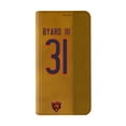 thumbnail image 2 of Keyscaper Kevin Byard III Brown Chicago Bears Folio iPhone Case, 2 of 7