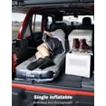 thumbnail image 6 of JOYTUTUS SUV Air Mattress for Camping w/Air Pump Compatible with Wrangler JL 4 Door (Don't for 4XE),  w/2 Pillows(Dark Grey), 6 of 7