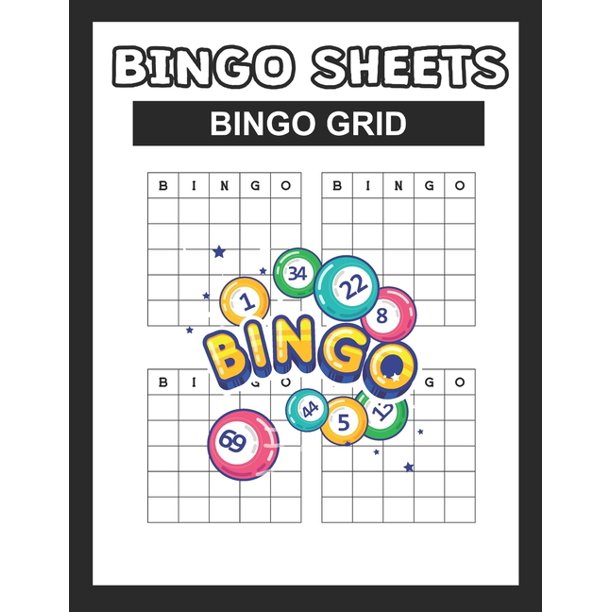 Bingo Sheets : Blank Bingo Grid Score Record, Bingo Game Record Book ...