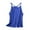 Blue, variant on SHITINN Bra Camisoles for Women plus Size Long Layering Women's Neck Sleeveless Knit Ribbed Fitted Casual Crop Tank Top