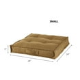 thumbnail image 6 of Square Tufted Floor Pillow - Moss - Small (24 in.), 6 of 6