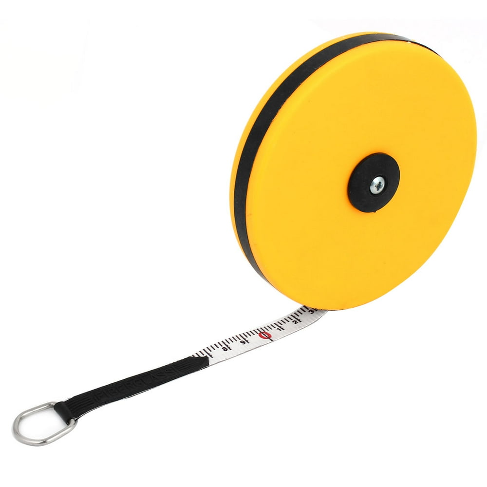 Unique Bargains 65Foot Retractable Metric Soft Fiberglass Tape Measure