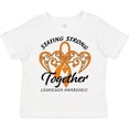thumbnail image 3 of Inktastic Leukemia Awareness Staying Strong Together and Orange Ribbon Boys or Girls Toddler T-Shirt, 3 of 5