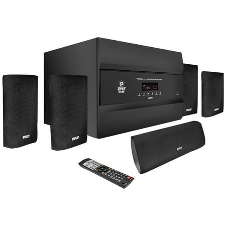 PYLE PRO PT678HBA 5.1-Channel, 400-Watt HDMI(R) Home Theater System with Bluetooth(R) PYLE PRO PT678HBA 5.1-Channel, 400-Watt HDMI(R) Home Theater System with Bluetooth(R)