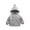 Gray, variant on Little Boys Girls Outerwear Baby Hood Jacket Coat Fleece Fall Winter Outerwear