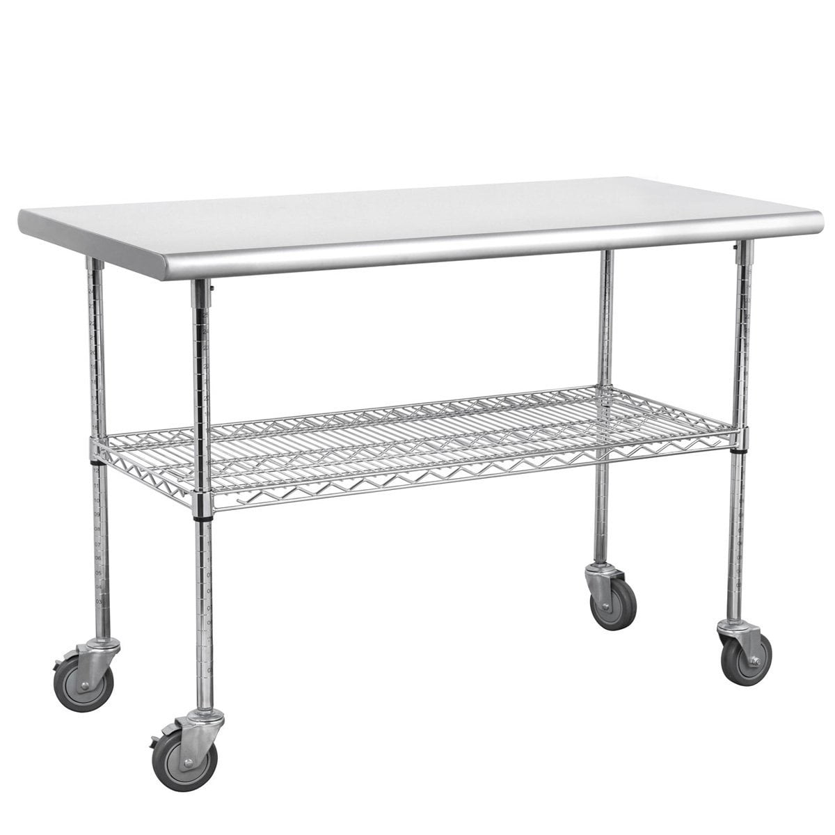 Outdoor Stainless Steel Table With Wheels