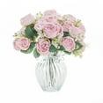 thumbnail image 6 of Miyuadkai Artificial Silk Multi-color Peonies Flower Bouquet, 6 of 10