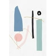 thumbnail image 2 of PI Studio  23x32 White Modern Wood Framed Museum Art Print Titled - Precision I Blush Version, 2 of 4