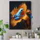 thumbnail image 4 of Qisvanset 12x16 Inch Exotic Macaw Parrot Canvas Print Wall Art, 4 of 5