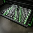thumbnail image 3 of OEMTOOLS 22217 4 Piece Magnetic Rail Wrench Organizer, Magnetic Tool Box Accessories, Wrench Organizers Magnetic, Wrench Tool Box Organizer, Green, 3 of 8