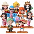 thumbnail image 1 of 68th generation 10 models of One Piece figurine, Luffy, Sorongqioba, Empress Dowager Nami, figurine ornaments, 1 of 5