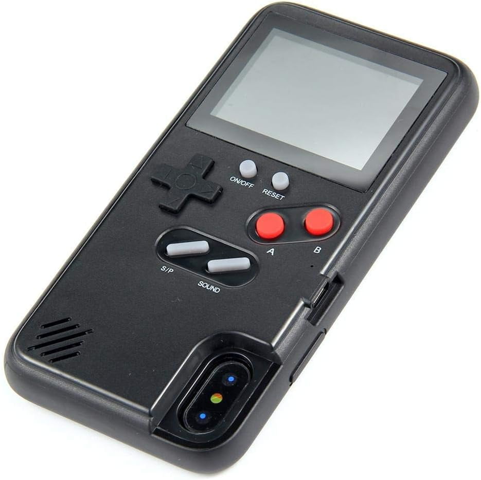 Game Console Case for iPhone 11 Pro Max, Retro Gameboy Case