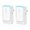 White, variant on 2 Pack Home Air Purifiers With On Off Switches And Soft Blue Light Perfect For Small Room Bathrooms And Kitchens Gentle