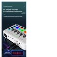 thumbnail image 3 of Live Sound Card 5-Channel Mixer Sound Card Mixer Professional Studio for Game Voice Podcast Live, 3 of 6