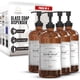 thumbnail image 1 of Set dispensador de jabón Sunrise Premium de vidrio ámbar de 500 ml x 4, 1 of 6