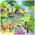 thumbnail image 1 of Cuadros Decorativos 5D bricolaje ronda completa diamante pintura Color país imagen bordado mosaico Kits Likrtyny embutido en tela, 1 of 9