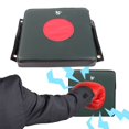 thumbnail image 1 of Bolsa de Boxeo, Bolsa de Boxeo de Pared, Diferencia de Color Rojo Diseño de color PU Tela para Practicar Taekwondo Practando Boxeo, 1 of 7