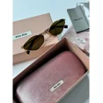 thumbnail image 2 of Miu Miu Sunglasses Geometric Frame Brown Glasses, 2 of 6