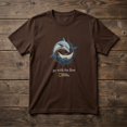 thumbnail image 2 of National Geographic Dolphin Graphic T-Shirt, Go With Flow Unisex Cotton Tee, 2 of 3