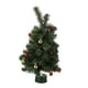 thumbnail image 3 of Pequeño árbol de Navidad, centro de mesa, regalo de Navidad con luces LED decorativas Estilo E, 3 of 8