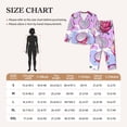 thumbnail image 4 of Bingfone Womens Pajama Sets Dragon Fruit Print,Long Sleeve Loungewear Pajamas Set-Small, 4 of 8
