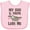 AD-Pink, variant on Inktastic My Gigi and Papa Love Me Girls Baby Bib