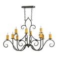 thumbnail image 6 of Meyda Tiffany 149375 Clifton 10 Light 28" Wide Taper Candle Style Chandelier - Custom, 6 of 7