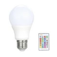thumbnail image 1 of Lámpara LED RGB de 3 W, 5 W, 10 W y 15 W, bombilla E27 regulable, luz de bajo consumo, 1 of 8