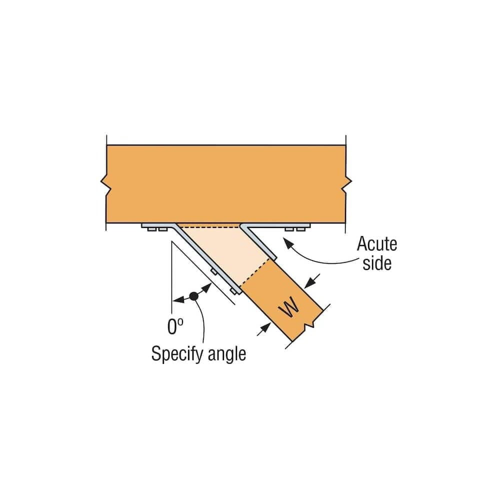Simpson Strong-Tie 14 Gauge Galvanized Extra-Heavy U-Shaped Hanger With 10Ct Sd10212 Sd Screws