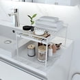 thumbnail image 6 of 12.7" / 19.7" Dish Rack, Kitchen Shelf Organizer Rack, Cabinet Organizer, Space Saving Rack, Stackable Kitchen Dish Organizer, Adjustable Cabinet, 6 of 10