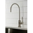 thumbnail image 3 of Kingston Brass KS8198NKL Nustudio Single-Handle Cold Water Filtration Faucet, Brushed Nickel, 3 of 5