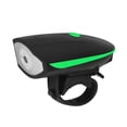 thumbnail image 2 of Ciclismo Recargable MTB bicicleta impermeable 240LM XPG LED faro con bocina (verde) Ehuebsd  Para estrenar, 2 of 7