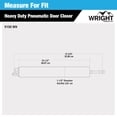 thumbnail image 5 of Wright Products Heavy Duty Pneumatic Screen and Storm Door Closer, White, 5 of 9