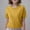 Yellow, variant on FamilyThread Girls Short Sleeve Knit Sweaters Crewneck Pullover Sweater Kids Cute Fall Blouse Tops For 6-15Y