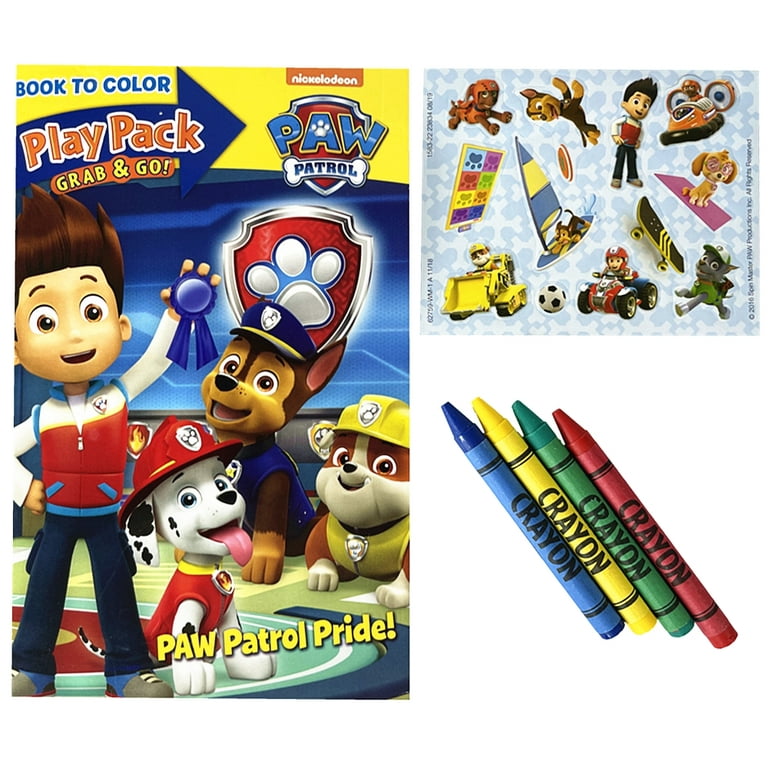 Paw Patrol Play Pack Grab and Go Activity Kit - Macanoco and Co.