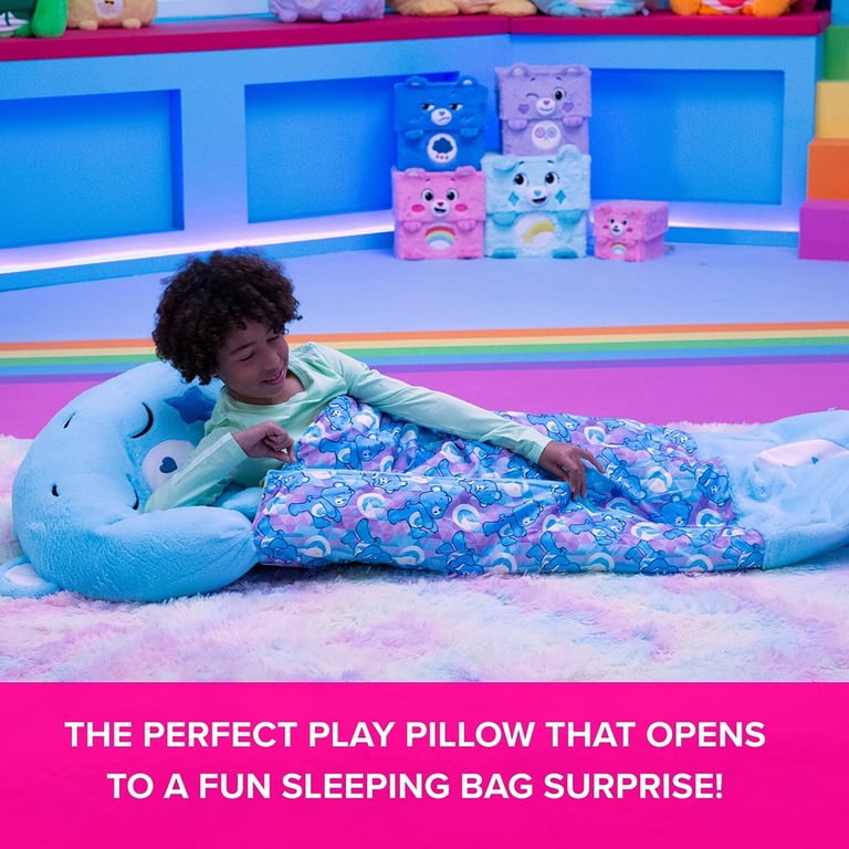Happy Nappers Care Bears, Sleep Sack Large, Blue, 66 x 30 inches