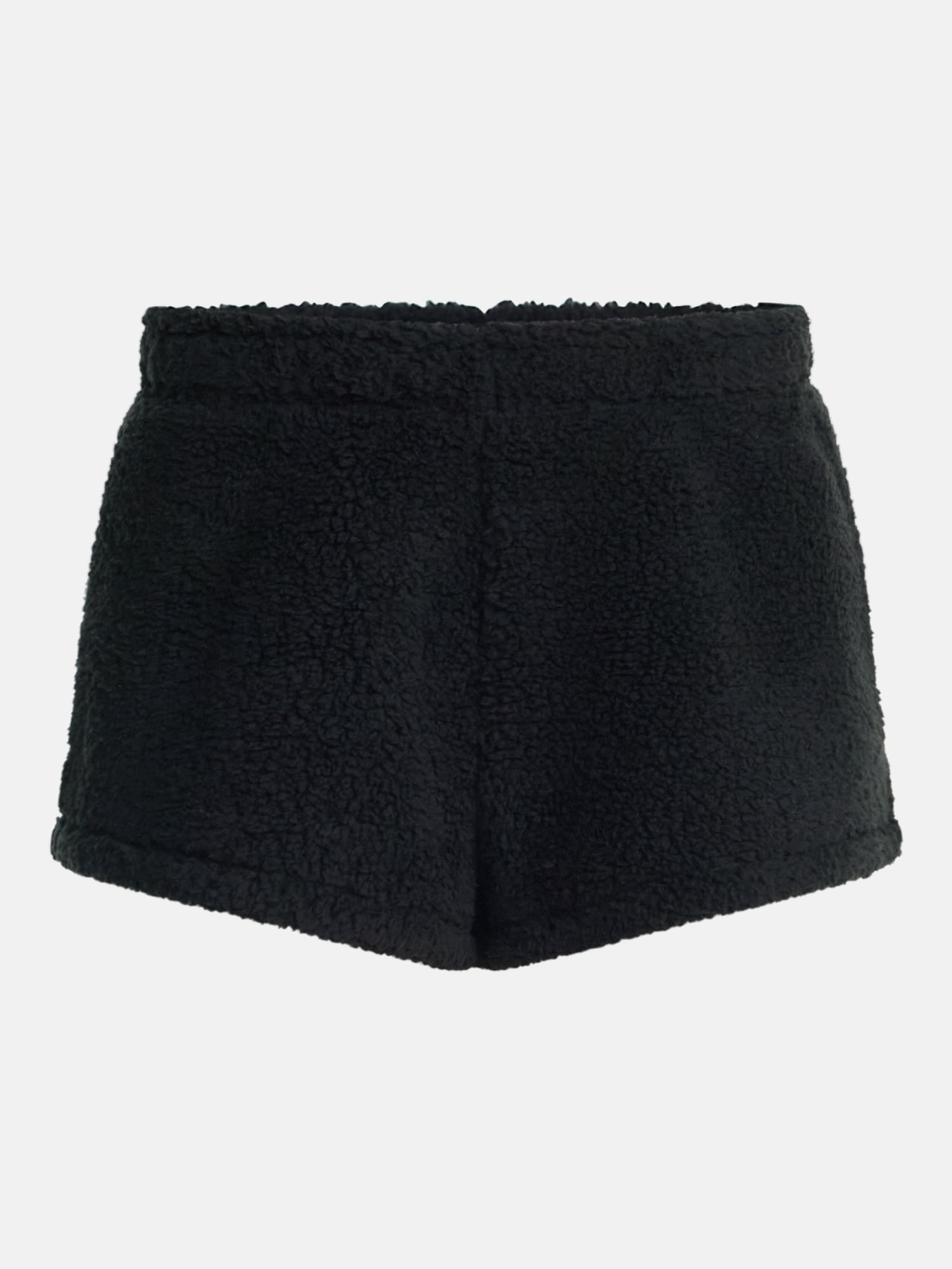 No Boundaries Faux Shearling Plush Shorts, 2.5'' Inseam, Women's XXS-XXL