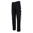 thumbnail image 4 of TISHITA Pantalon de Travail Rétro Élégant pour Homme Garçon à Multiples Poches pour la Marche et la Randonnée 10 Tailles Noir, 4 of 8