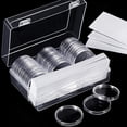 thumbnail image 2 of Cápsulas de monedas y tamaños con caja de plástico organizador caja de almacenamiento de juntas protectoras 8 30 piezas 46mm Guardung EL009032-00, 2 of 5
