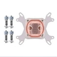 thumbnail image 3 of 240mm Liquid Cooling Kit with Copper Base CPU GPU Block Transparent Acrylic Reservoir Dual LED Fans for Desktop PC Water Cooling System, 3 of 7