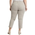 thumbnail image 2 of NYDJ womens  Plus Marilyn Sandbar Stripe Straight Leg Jean, 28W, 2 of 3