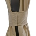 thumbnail image 3 of Westcharm Universal Replacement 4 Panels Privacy Curtain for 12' x 12' Gazebo (Outdoor Privacy Sidewalls Set Only) - Beige 144"W x 84"H Each Panel with C Rings, 3 of 10