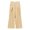 Khaki, variant on lnmuld Girls Solid High Waist Pleated Capri Wide Leg Suit Pants Non-Stretch Woven School Uniform Business Casual Trousers Color:Green,Size:6-7 Years