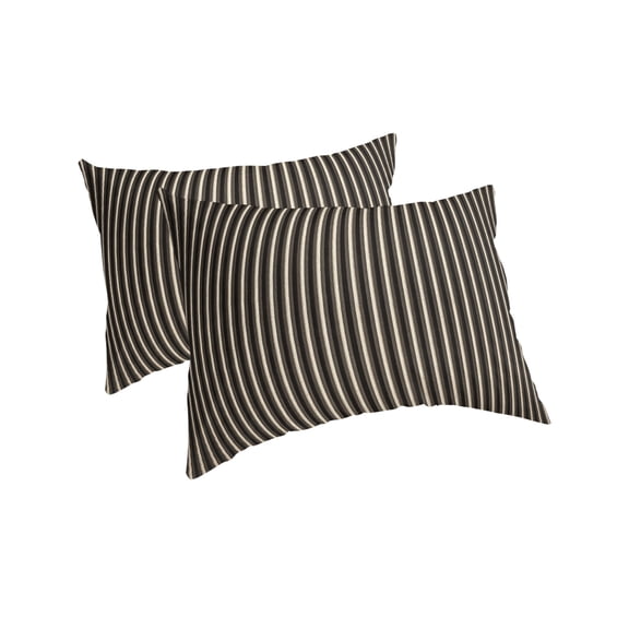 Vintage Brown Pillow Covers King Size 2 Pack, Ombre Abstract Minimalist Geometric Soft Bed Throw Pillowcases Breathable Cooling Long Lumbar Body Pillow Sham Cover for Bed Sofa 20''x36''