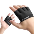 thumbnail image 2 of Guantes de entrenamiento RYMNT Minimal para microlevantamiento de pesas, negros, 2 of 8