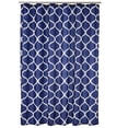 thumbnail image 1 of Fabric Shower Curtain - 72 x 72 Inch, Navy Blue Moroccan, 1 of 5