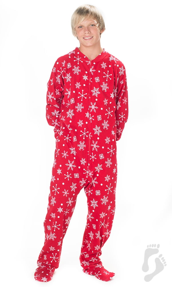 cotton footed pajamas