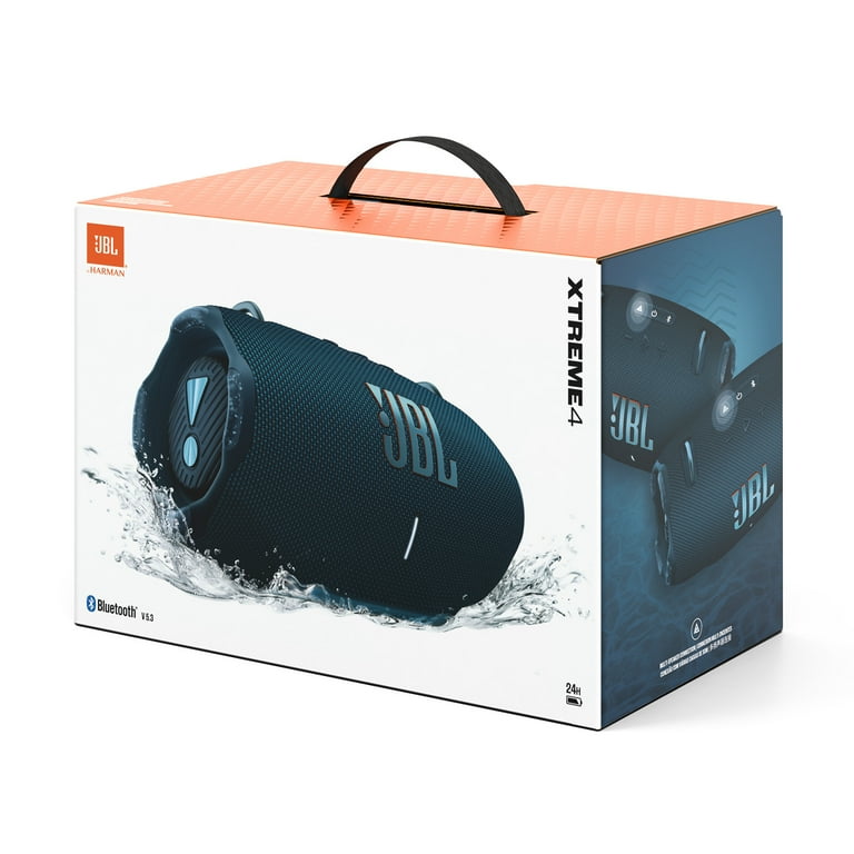 JBL XTREME 4 ポータブルBluetoothスピーカー(ブルー) JBL Xtreme 4 Wireless Portable Waterproof Bluetooth Speaker